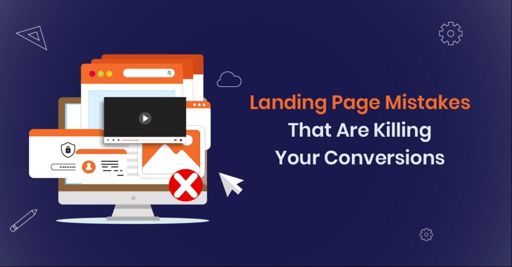 Landing page mistakes