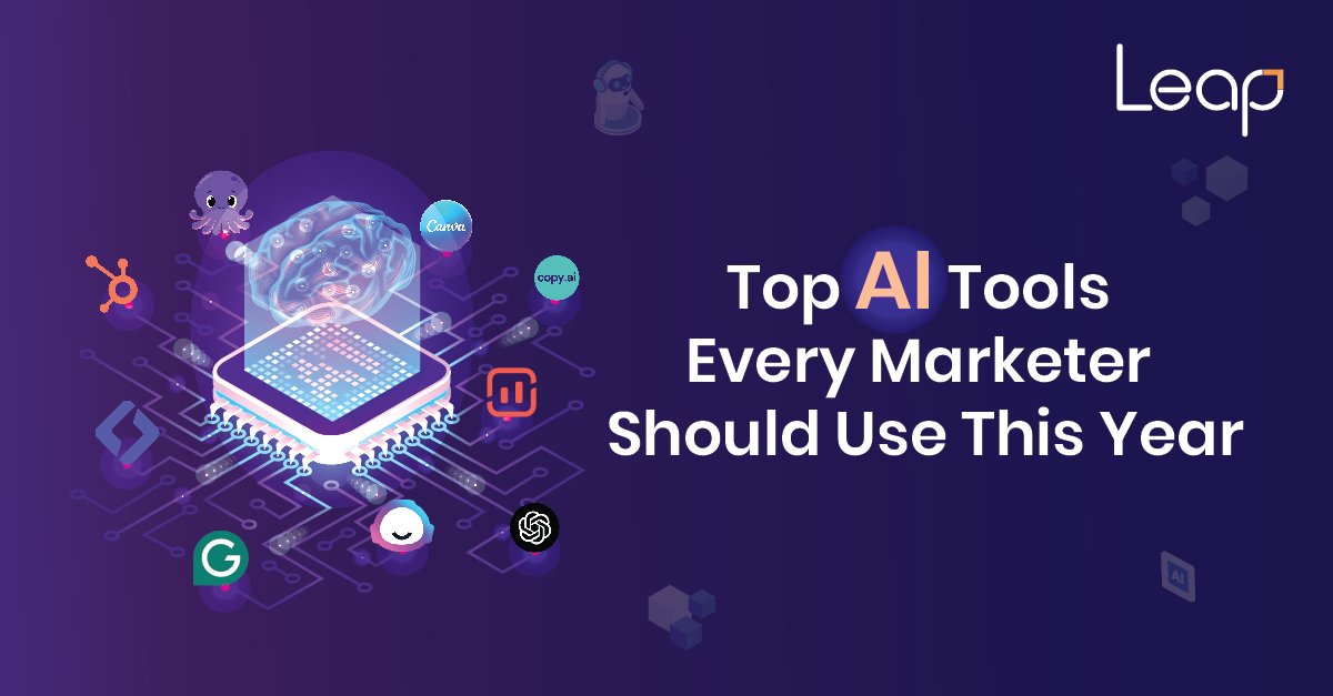 Level Up Your Strategy: The Top AI Tools Every Marketer Needs This Year